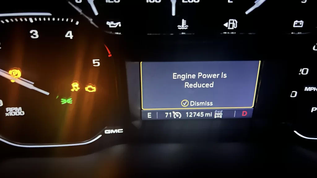 2019 GMC Acadia Parking Brake Service Mode