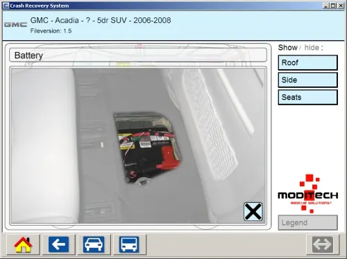 GMC Acadia Battery Location GMC Acadia Battery Location