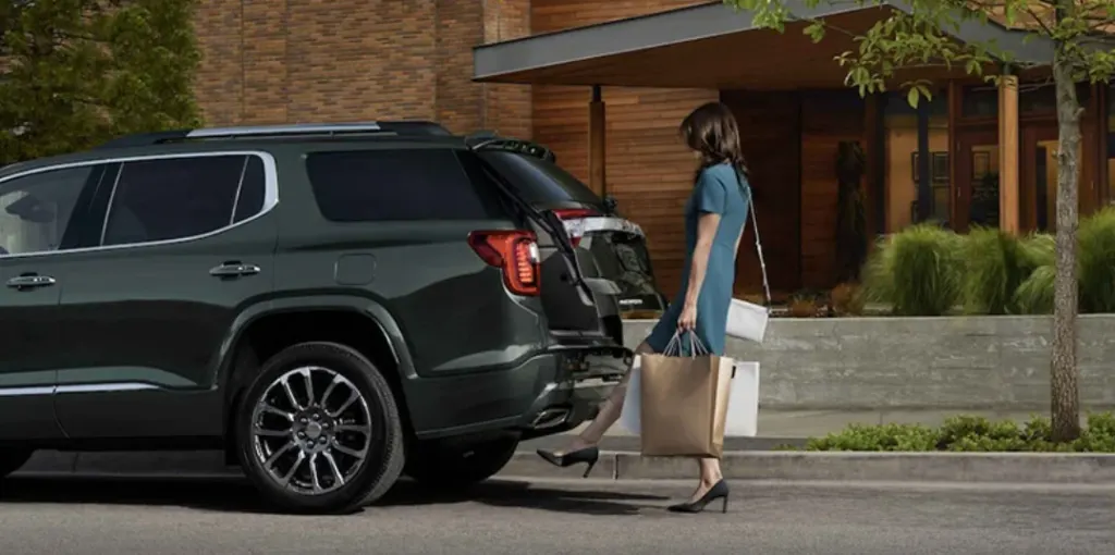 Open GMC Acadia Trunk Open GMC Acadia Trunk